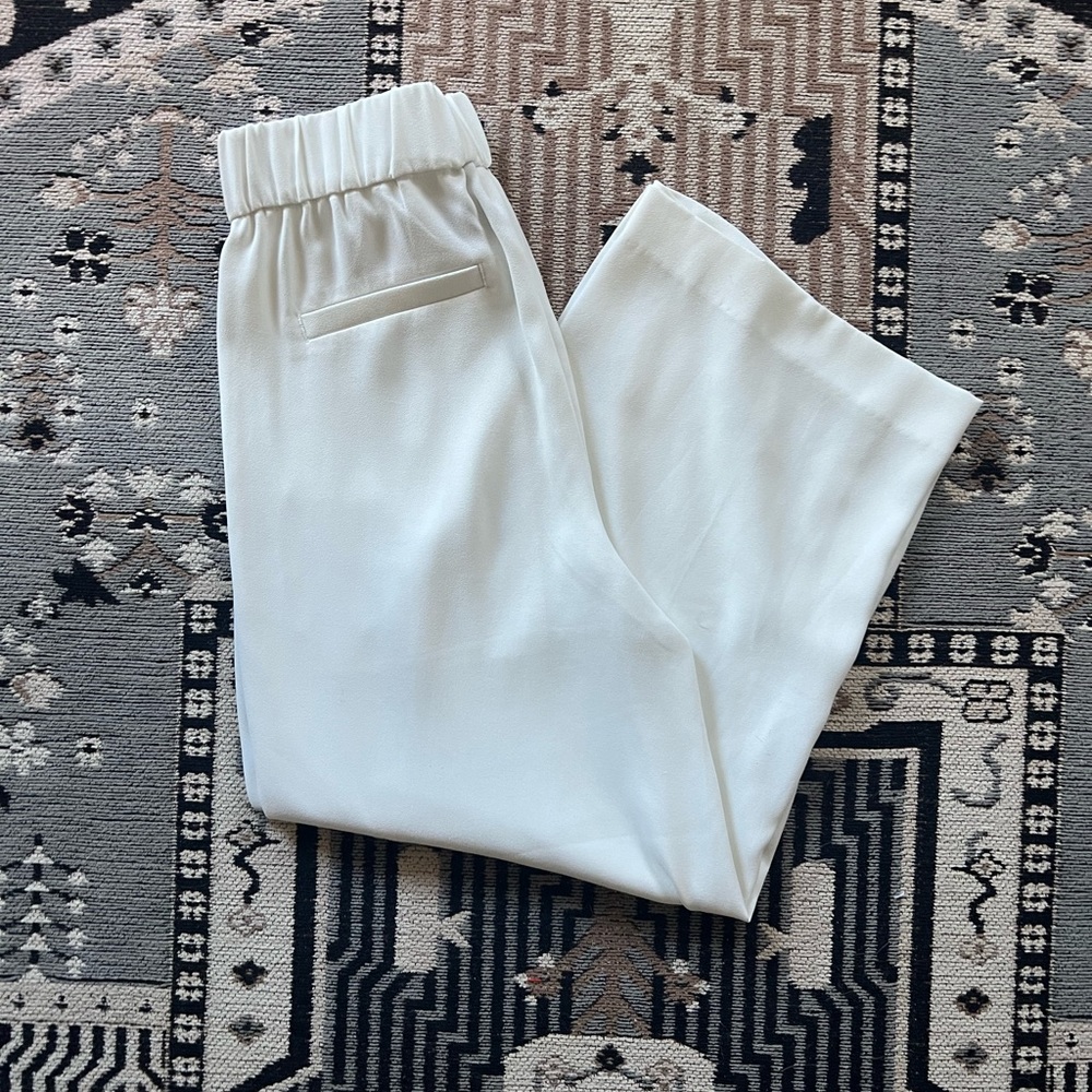 H&M White Pants